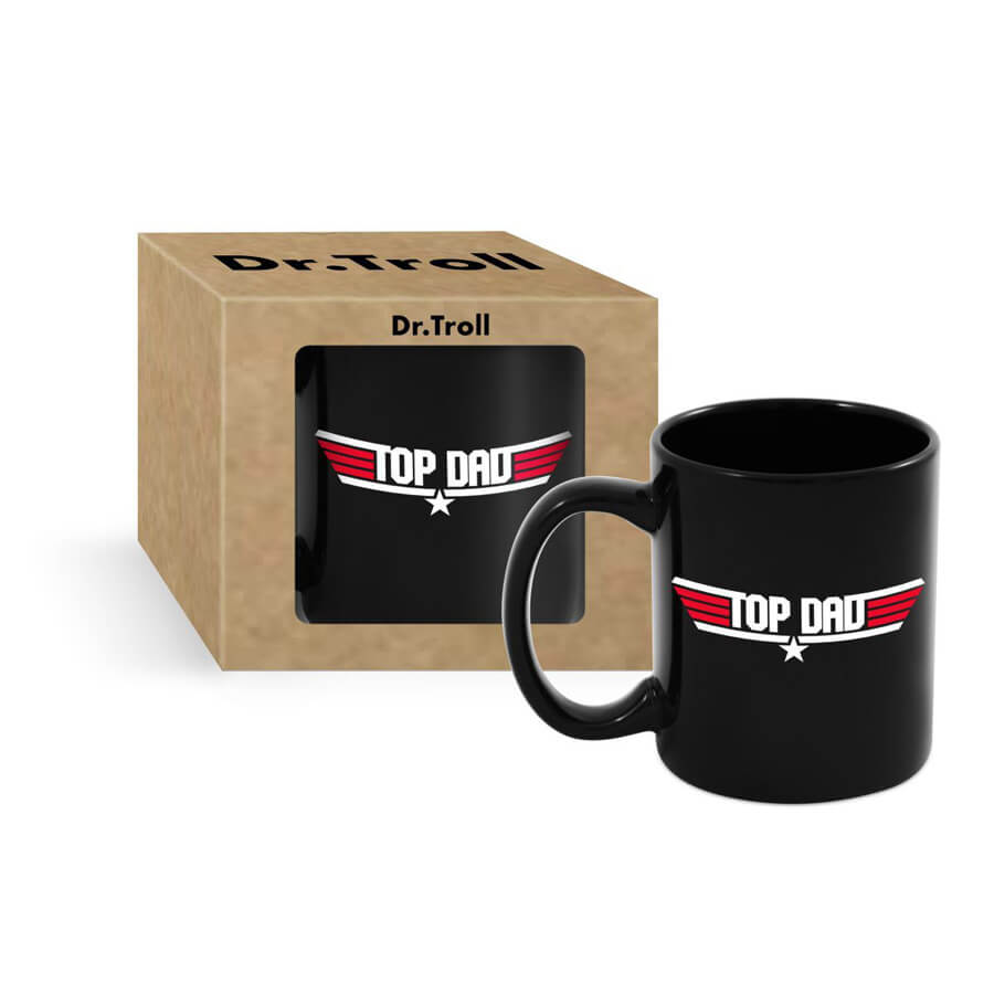 Taza TOP DAD fan art Maverick