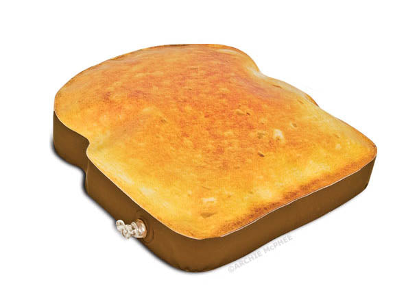 Tostada de emergencia hinchable, en lata