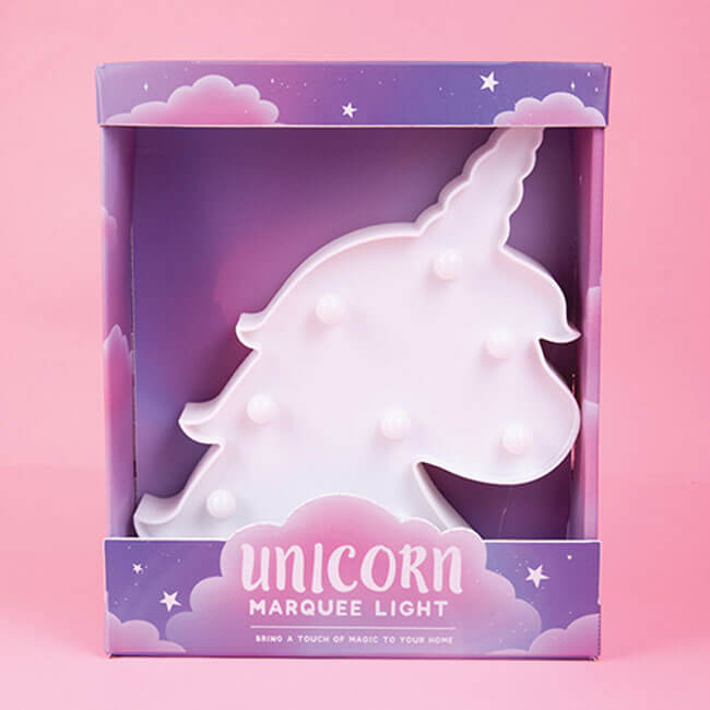 Lámpara Cabeza Unicornio Joven