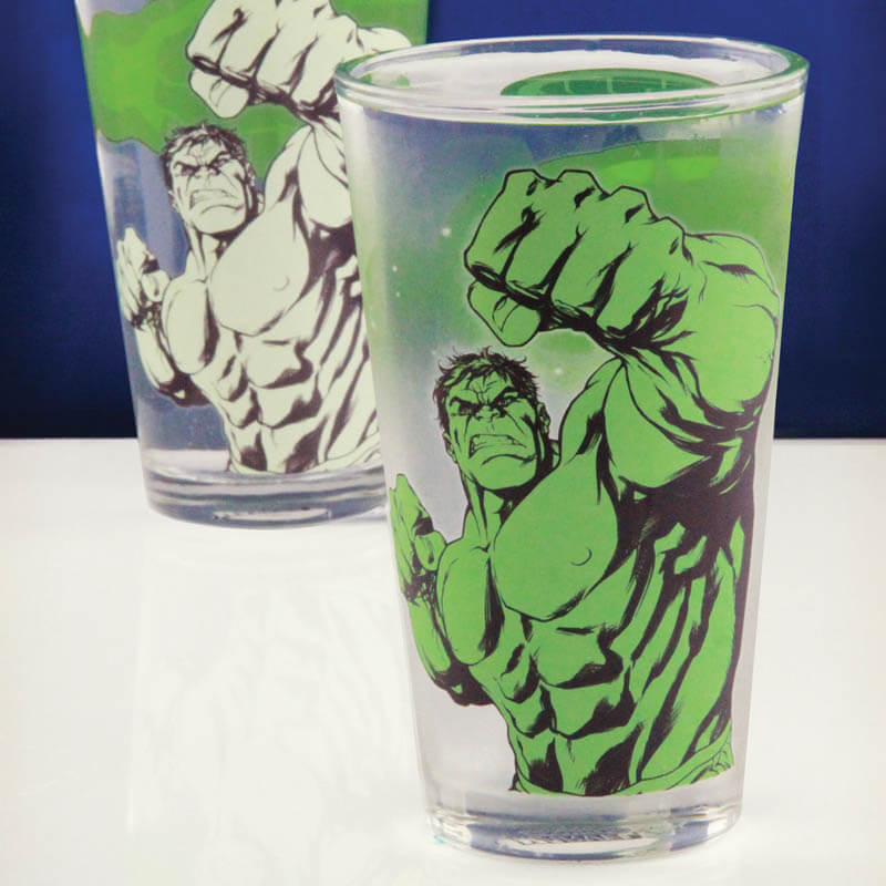 Vaso Hulk de DC Comics que cambia de color