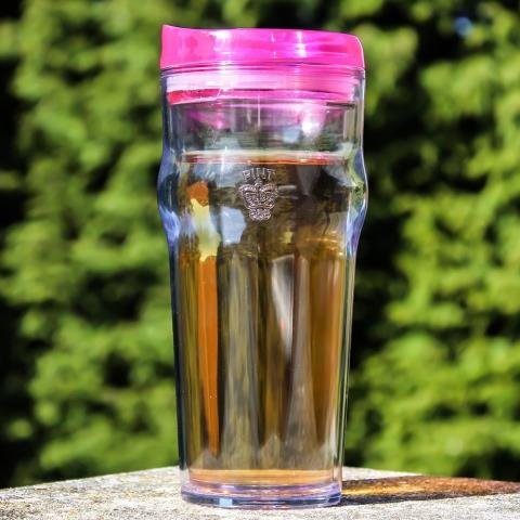 Vaso de Pinta portable Rosa