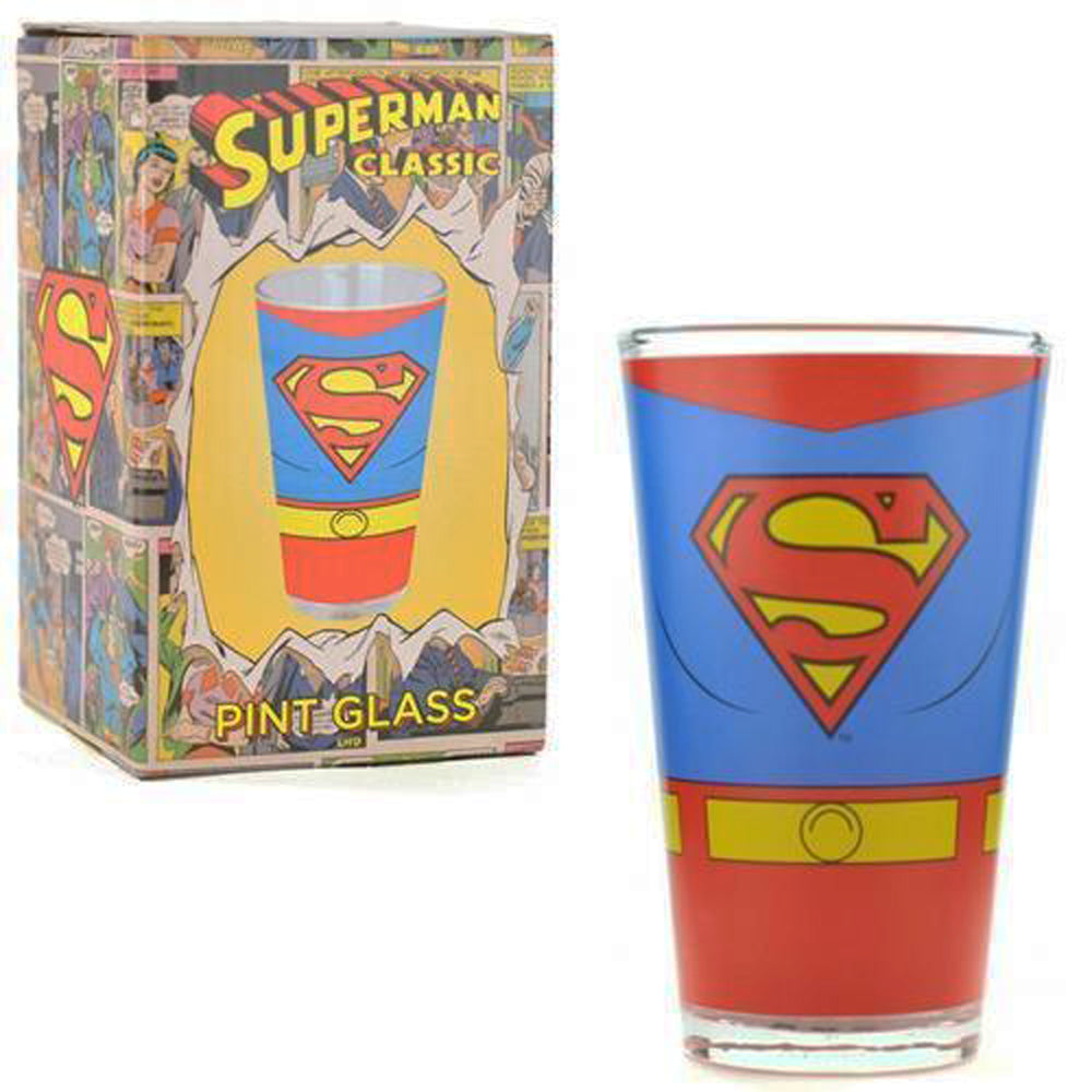 Vaso tamaño pinta de Superman