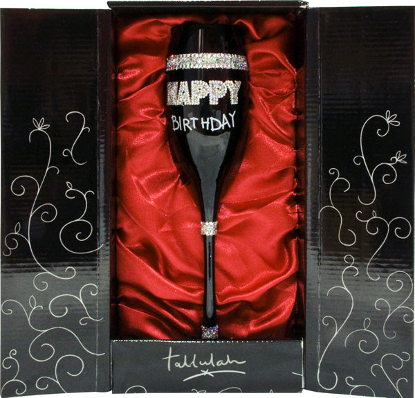Copa de Champagne negra - Birthday