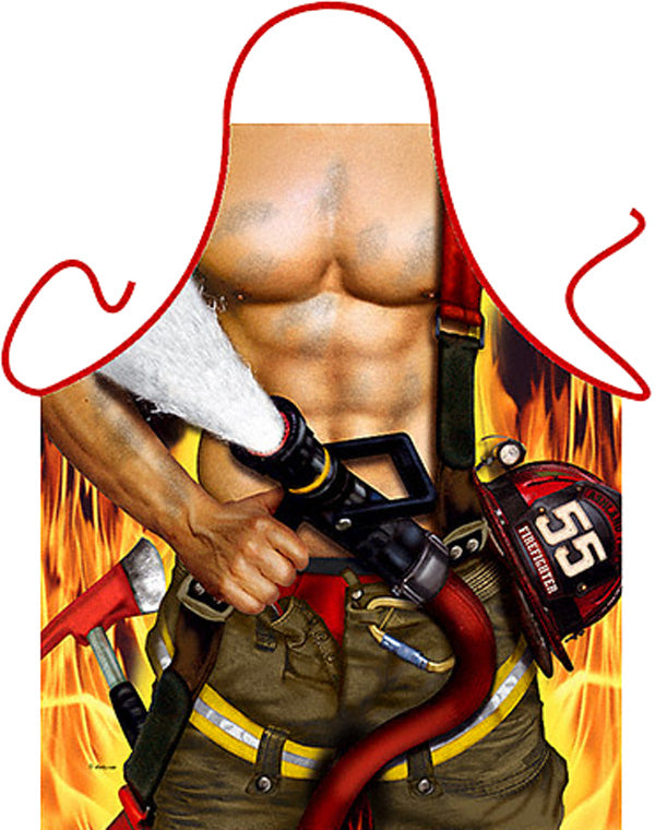 Delantal sexy bombero