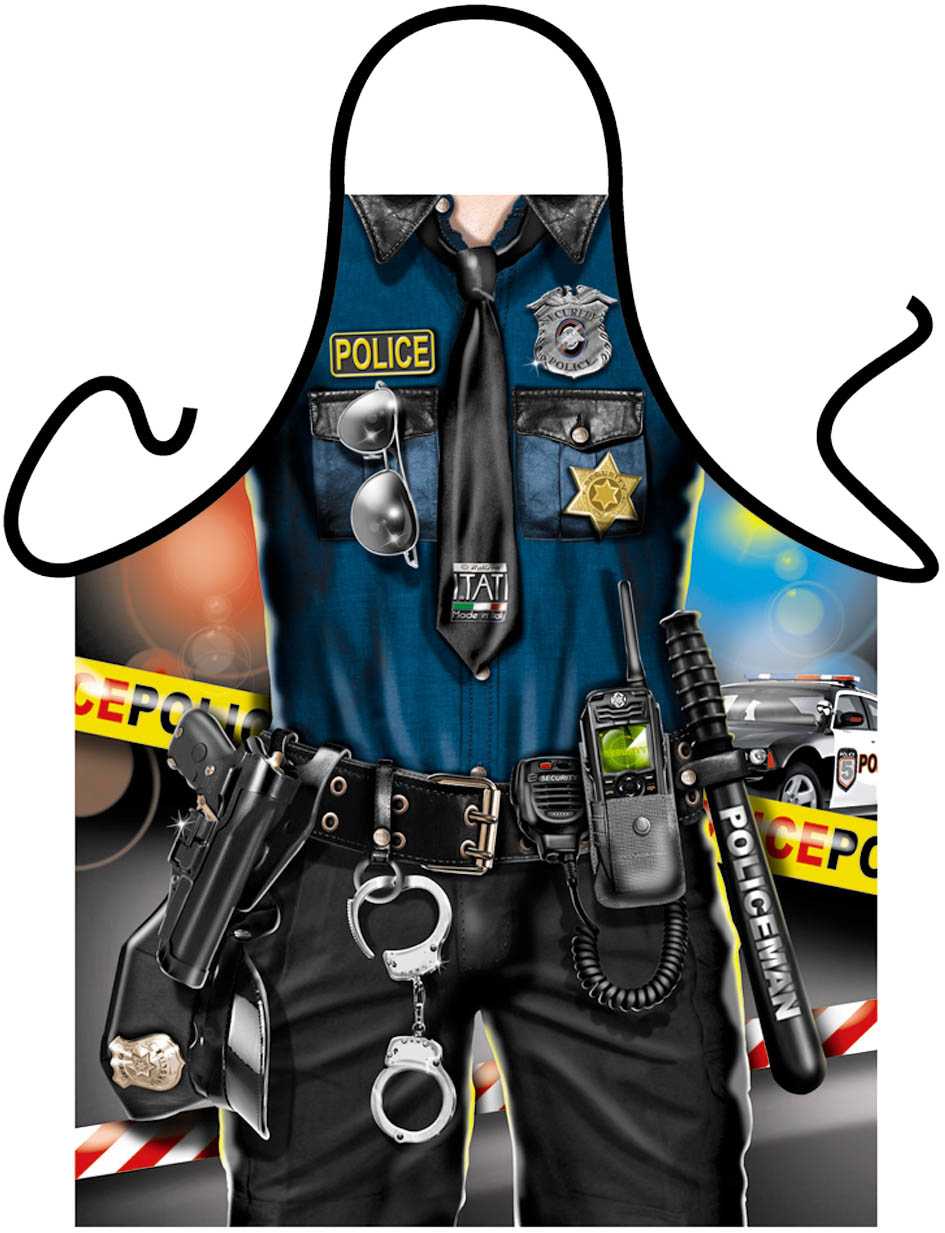 Delantal sexy de policía
