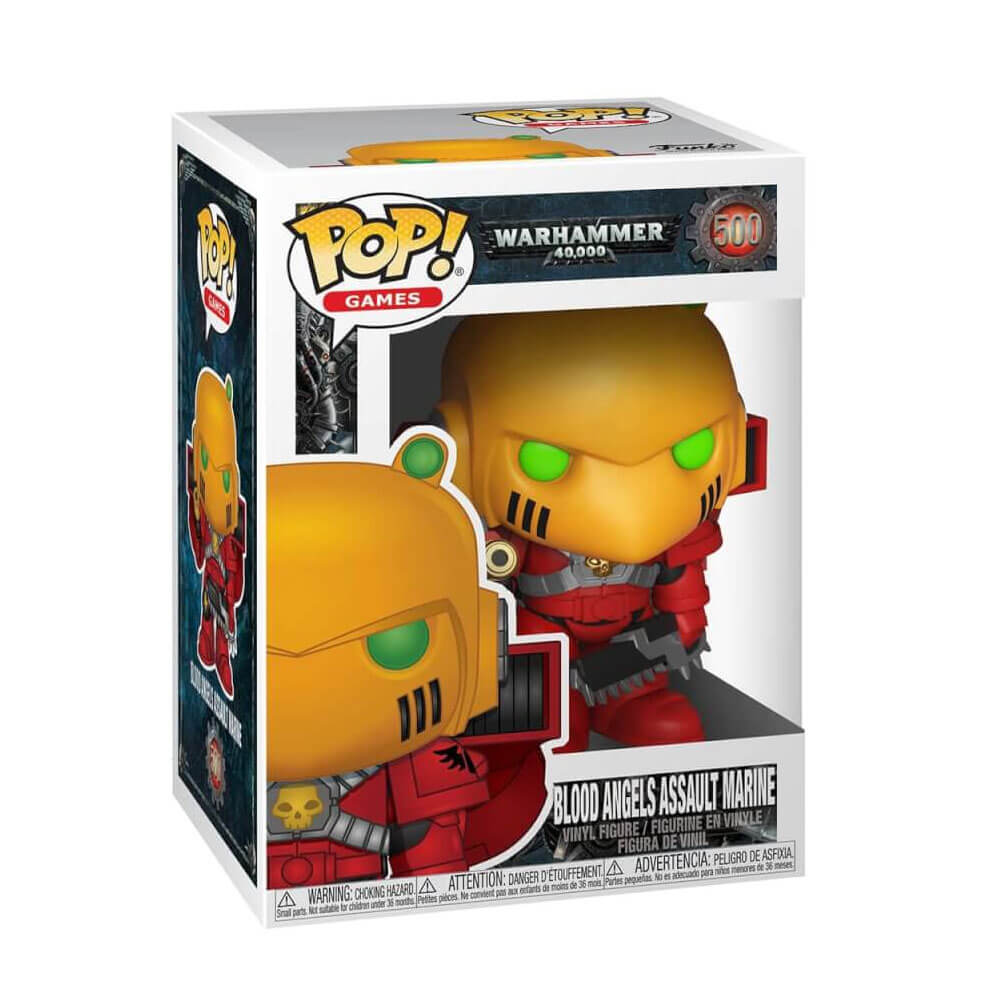 Figura Funko Pop! Warhammer 40K Blood Angels Marine de asalto