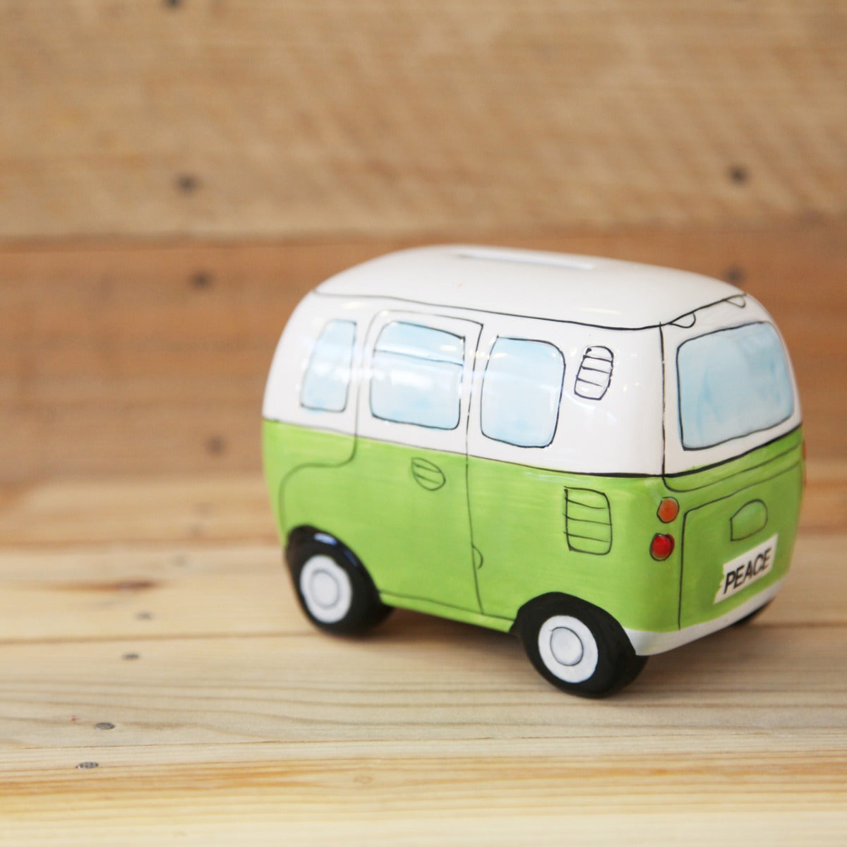 HUCHA CAMPERVAN  VERDE