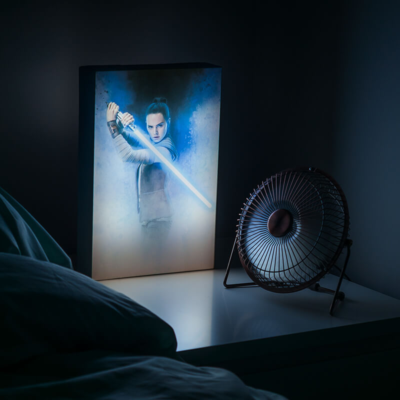 Caja luminosa Rey de Star Wars