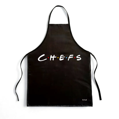 Delantal fan Art CHEFS, para fans de Friends