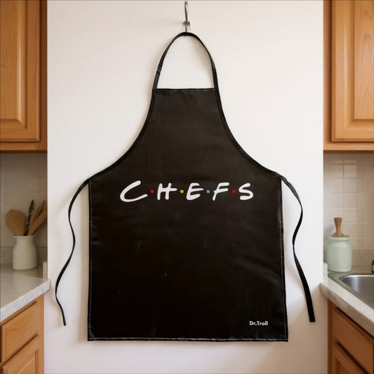 Delantal fan Art CHEFS, para fans de Friends