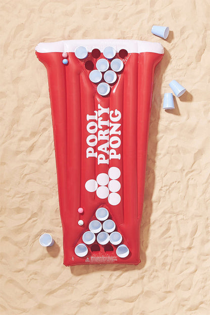Colchoneta Pool Party Pong Roja
