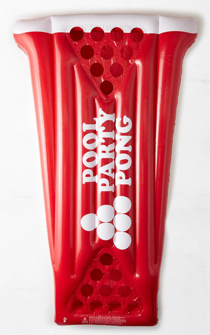 Colchoneta Pool Party Pong Roja