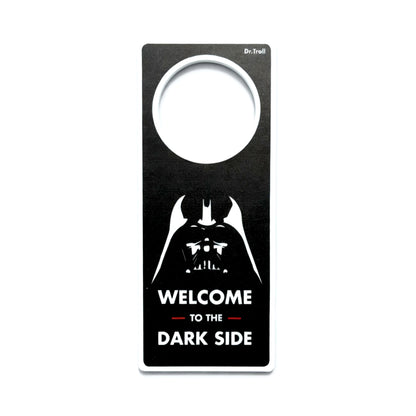 POMING Cartel de NO Molestar para Puertas Do Not Disturb - Welcome to the Dark Side