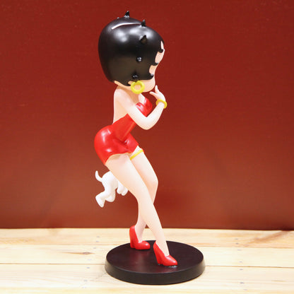 Figura Betty Boop paseando perrito - Wakabanga