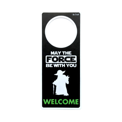 Colgador de puertas (poming) Yoda, Disturb me You Must Not