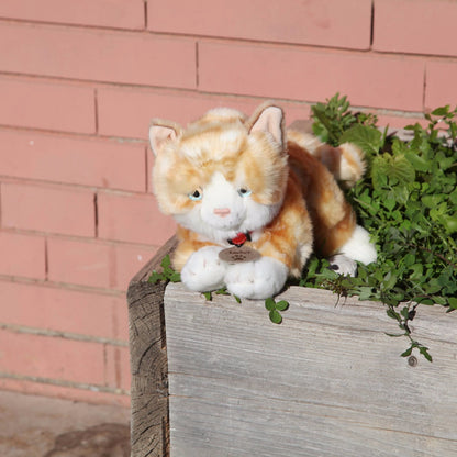 Gato de peluche pelirojo Amber Ginger