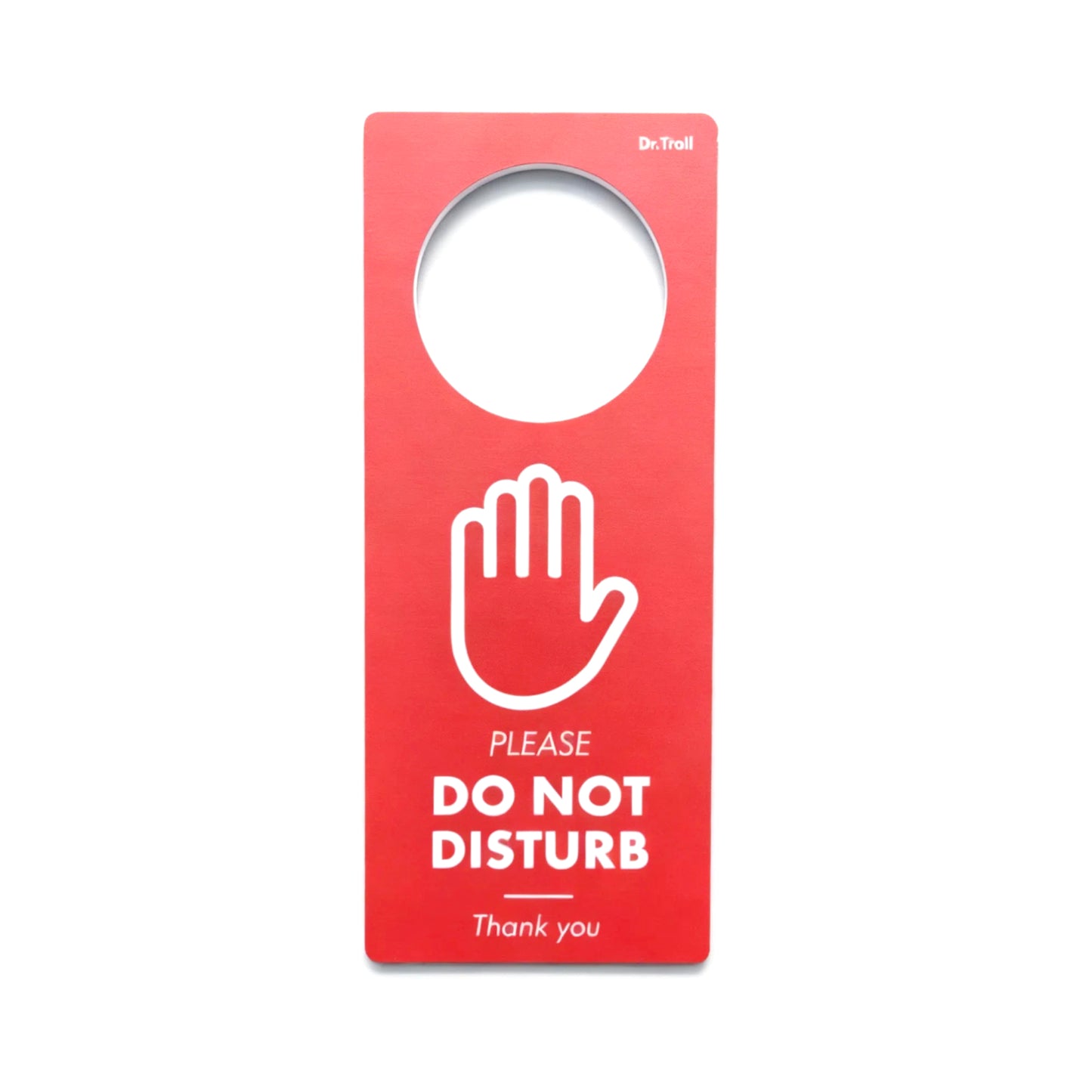 POMING Cartel de NO Molestar para Puertas - Please Do Not Disturb - Please Knock