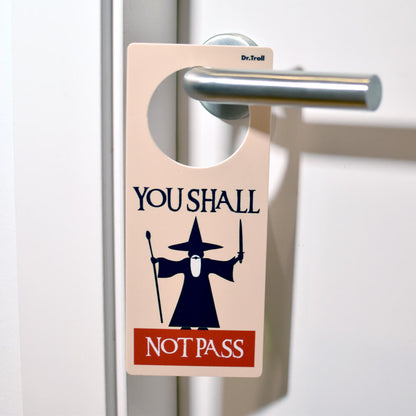 Colgador de puertas (poming) Mago You Shall Not Pass