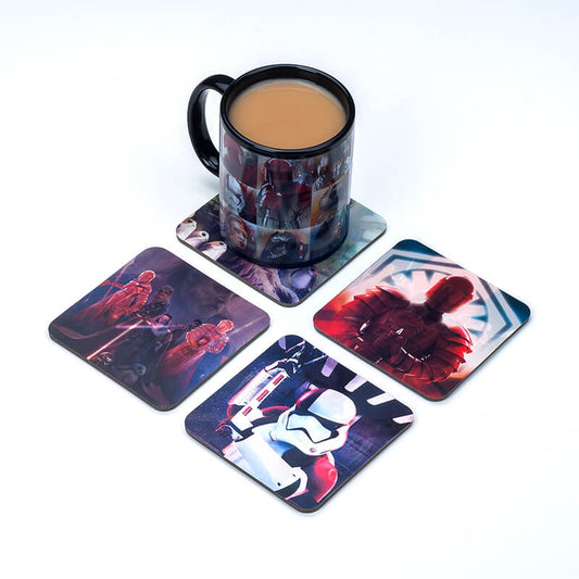 Posavasos efecto 3D The Last Jedi Star Wars