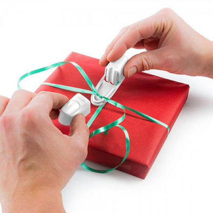 Dedo mágico para envolver regalos