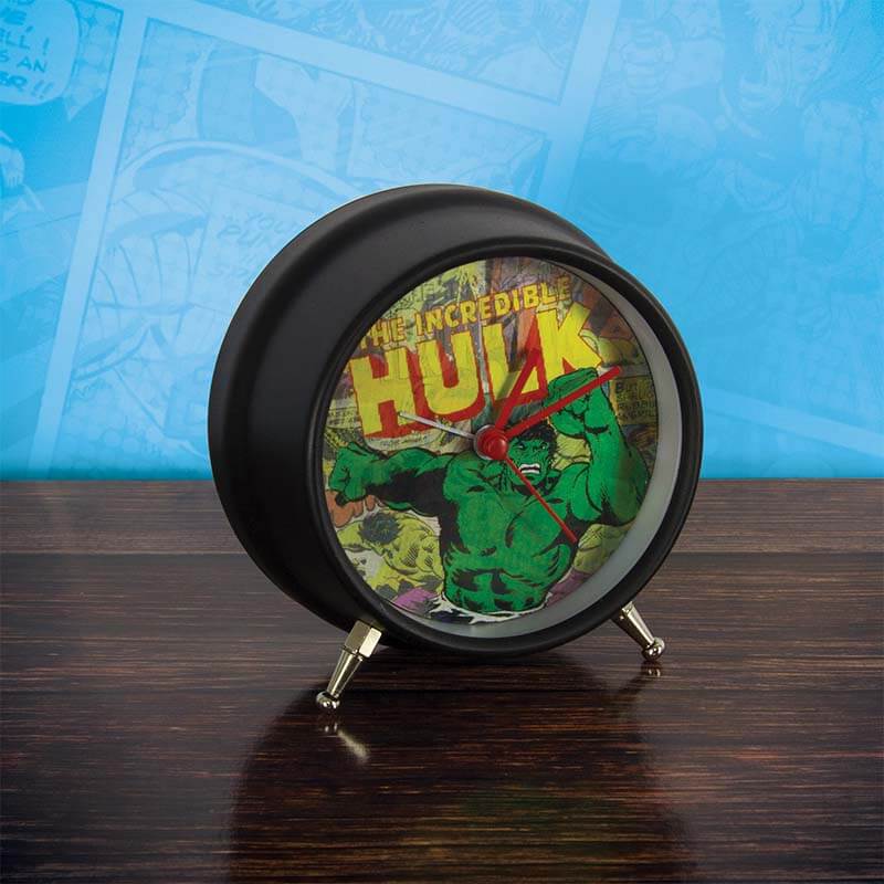 Reloj despertador lenticular Marvel Comics