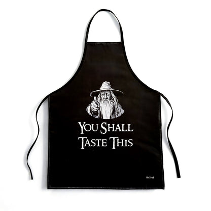 Delantal fan Art You Shall Taste This, para fans de El Señor de los Anillos
