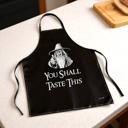 Delantal fan Art You Shall Taste This, para fans de El Señor de los Anillos