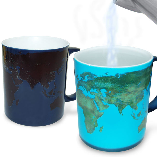Taza Día y Noche, sensible al calor