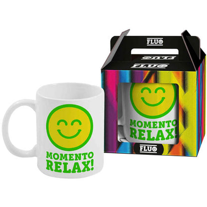 Tazas emoticono con frase